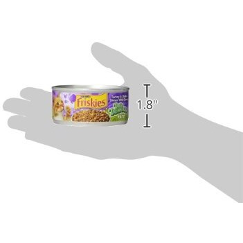 Purina Friskies Wet Cat Food Pate, Tasty Treasures Turkey Chicken Liver, Canned Cat Food Wet, Pack Of 24 5.5 Oz Cans