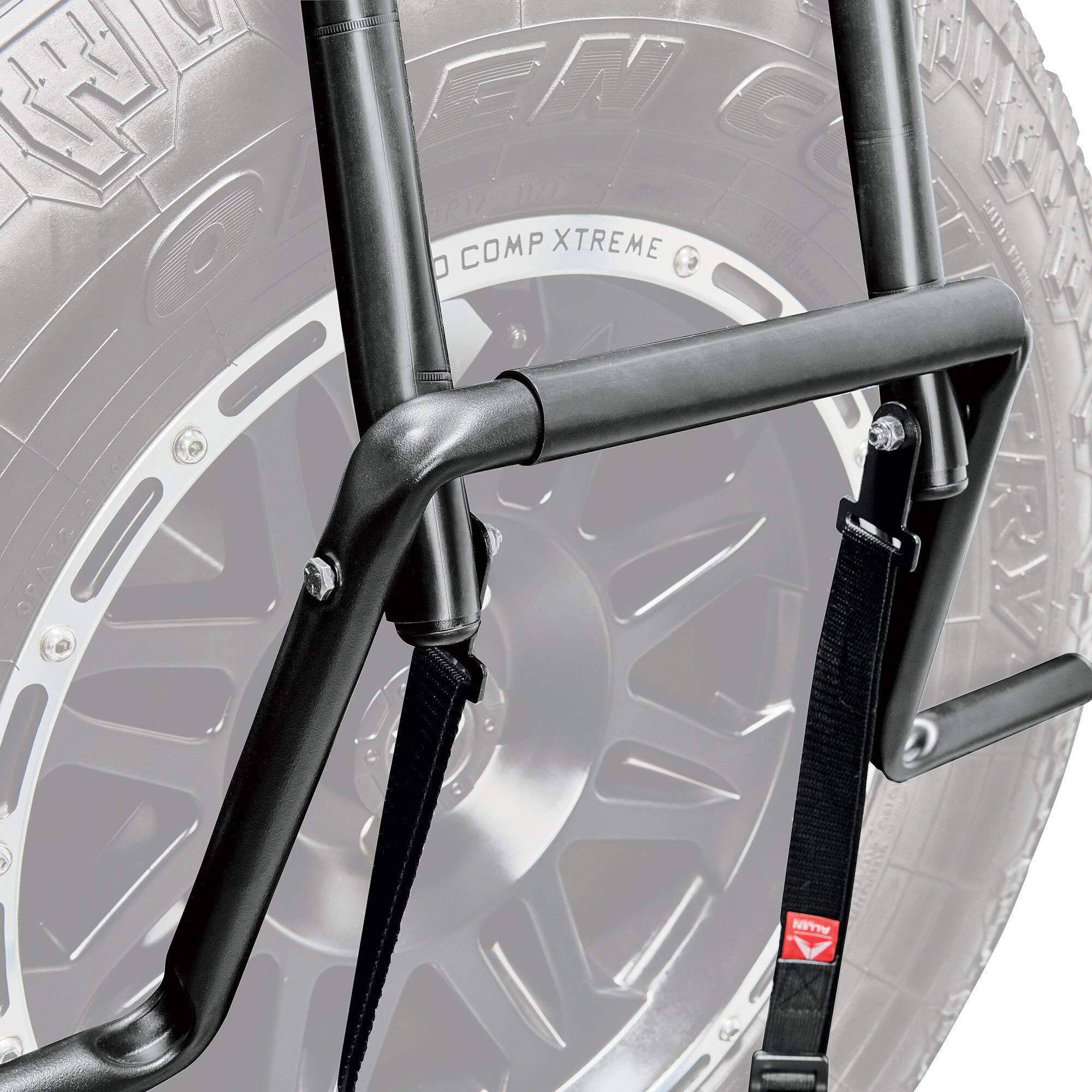 Allen Sports Deluxe 2-Bike Spare Tire Mounted Carrier, Model 322Dn , Black