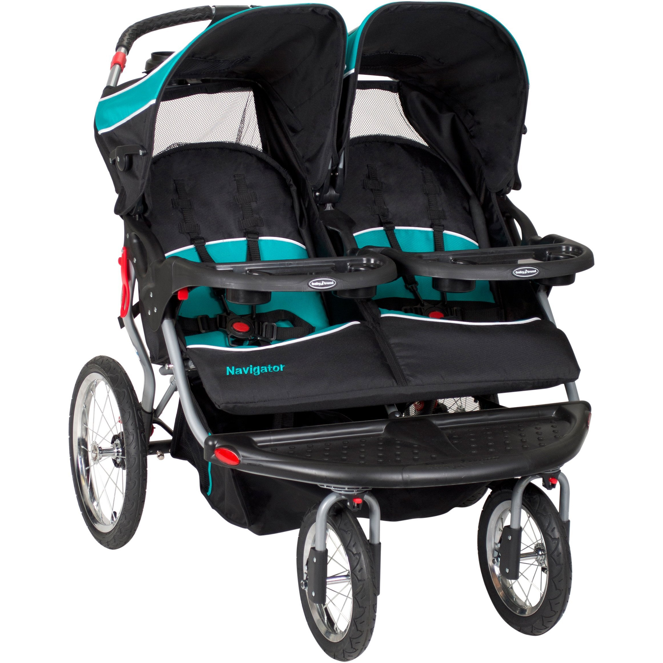 Baby Trend Navigator Double Jogger, Tropic
