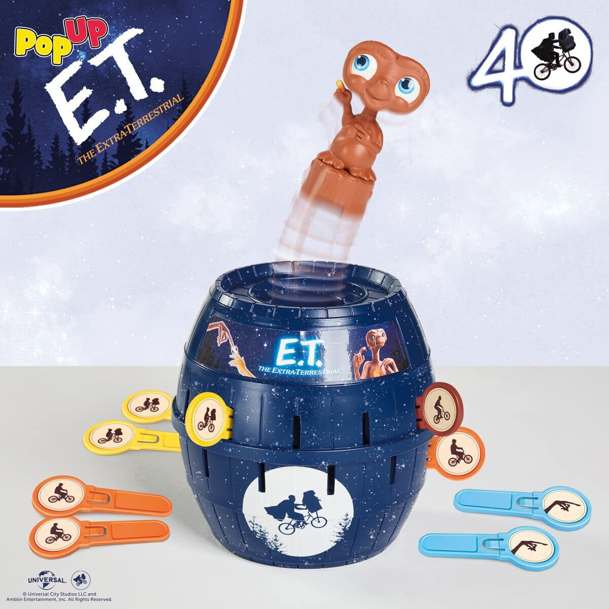Tomy Pop Up E.T. The Extra Terrestrial Kids Game - Family And Preschool Kids Games For Family Game Night For Kids Fun Christmas Games And Ideas Kids Ages 4 And Up
