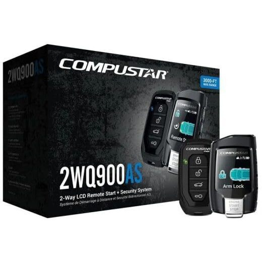 Cs2Wq900As 2-Way 3000-Ft Range Remote Start Security Bundled With + (1) Blade-Al Bypass + (1) X1Lte Gps Add On Module