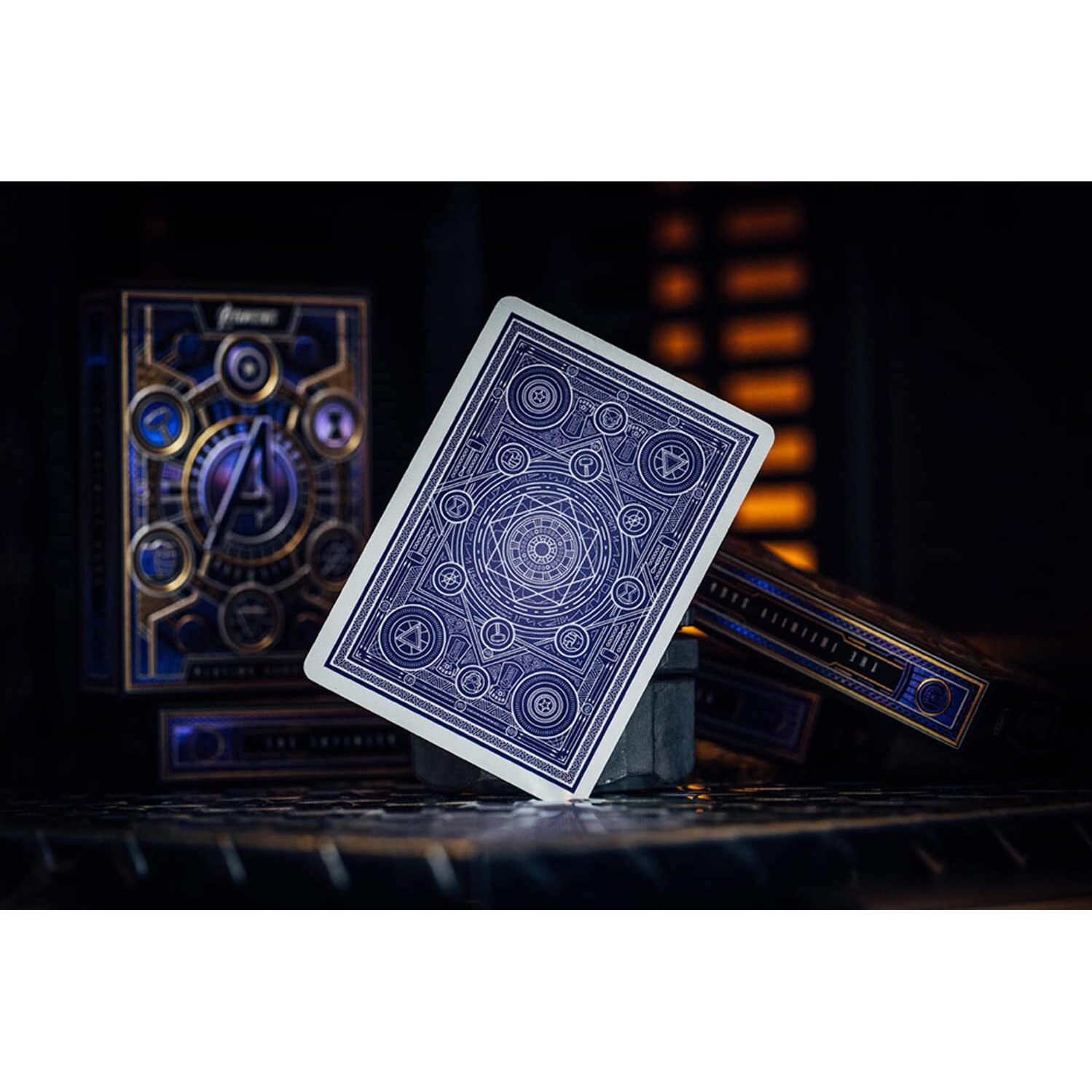 Theory11 Avengers Purple Edition Premium Playing Cards - Marvel Studios' The Infinity Saga Deck