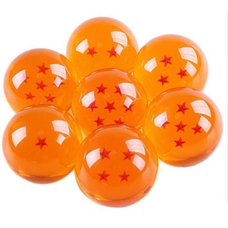 Country Toys Collectible Medium Crystal Glass Stars Balls Dragon Ball(27,35,43,57,76Mm In Diameter) (D-4.3)