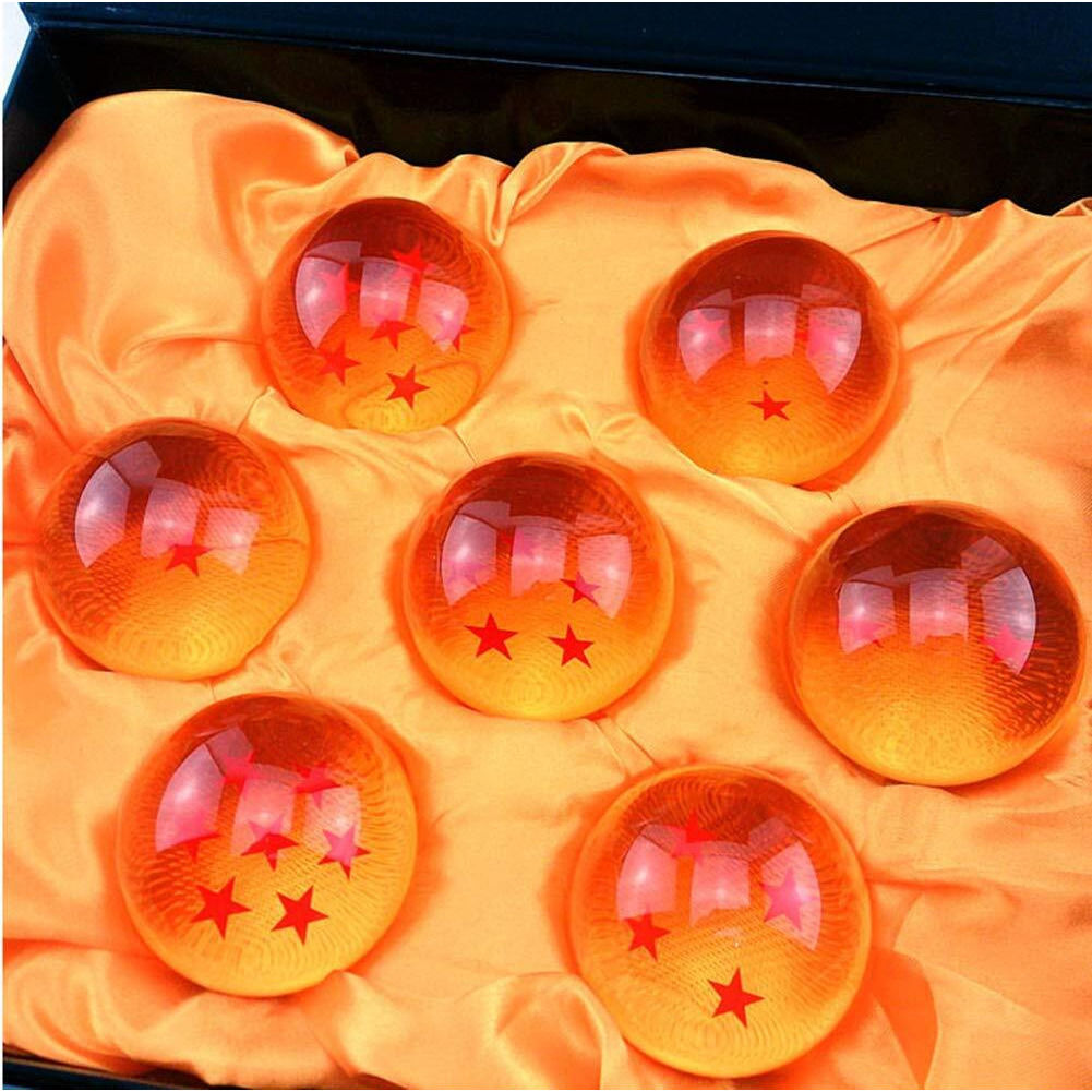 Country Toys Collectible Medium Crystal Glass Stars Balls Dragon Ball(27,35,43,57,76Mm In Diameter) (D-4.3)
