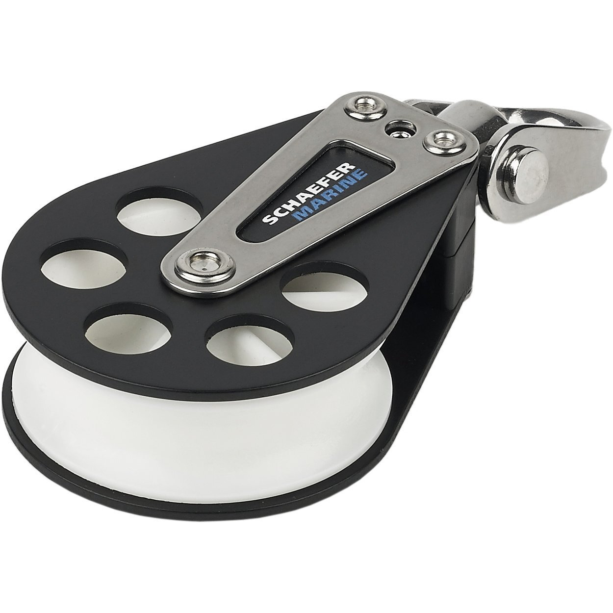 Schaefer Single Aluminum Block - 60Mm Sheave