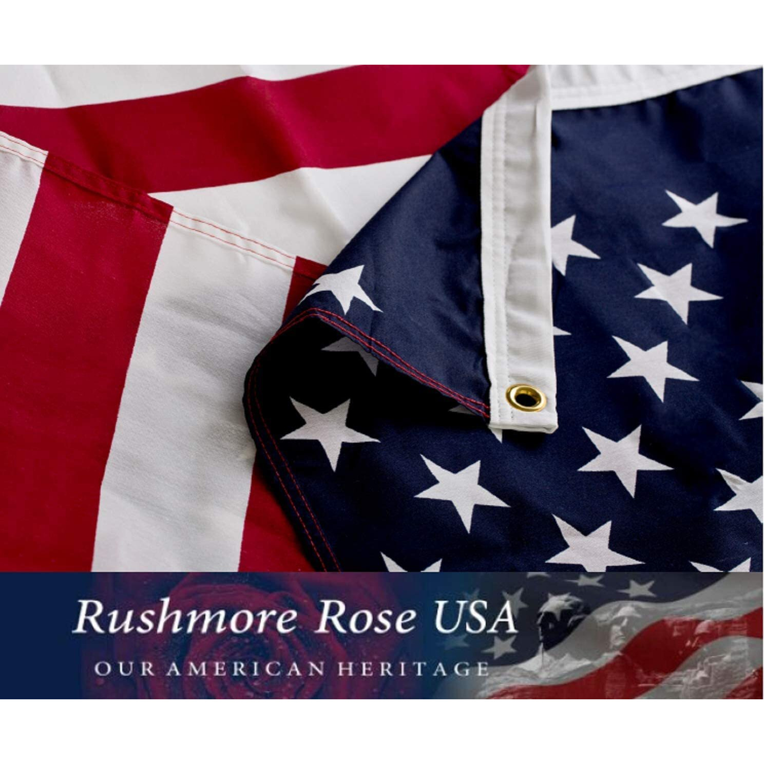 American Flag | American Flags For Outside 3X5 |100% Made In Usa Flag - Printed Polycotton With Brass Grommets