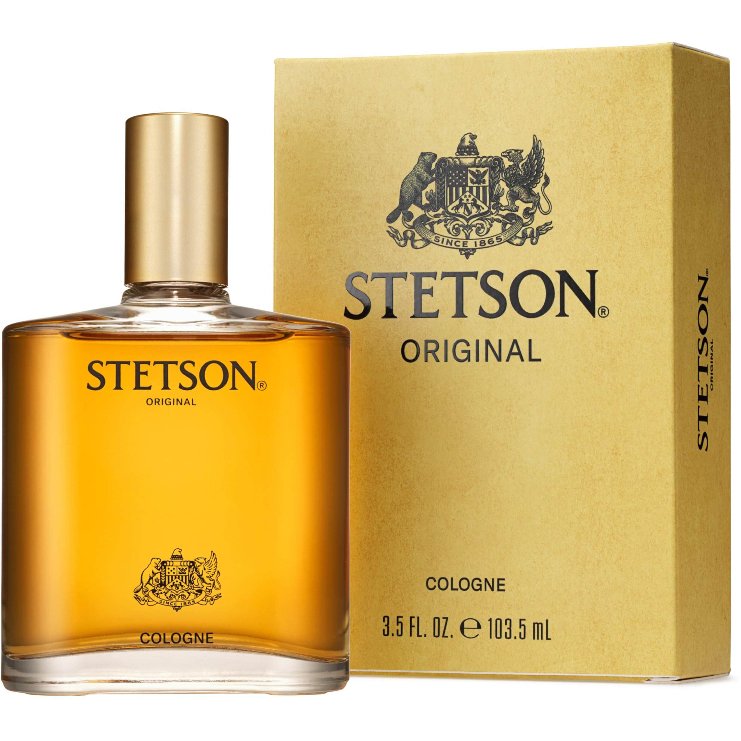 Stetson Original Cologne Splash For Men, 3.5 Fl Oz