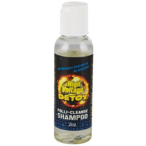 High Voltage Hair Follicle Cleanser Detox Test Shampoo 3