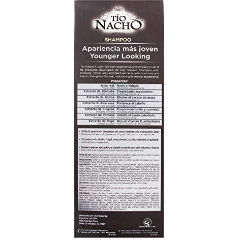 Tio Nacho All Day Volume Shampoo     Royal Jelly 14 Oz (Pack Of 2)