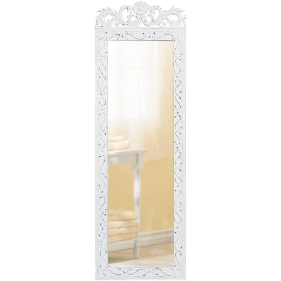 Accent Plus Elegant White Wall Mirror 987X05X305