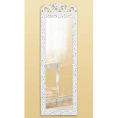 Accent Plus Elegant White Wall Mirror 987X05X305