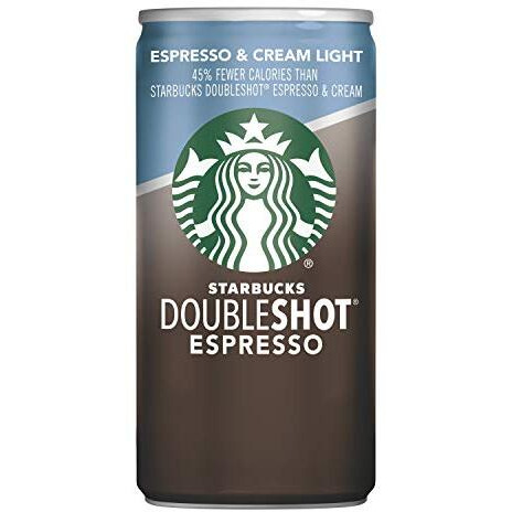 Starbucks Doubleshot, Espresso + Cream Light, 6.5 Ounce, 12 Pack