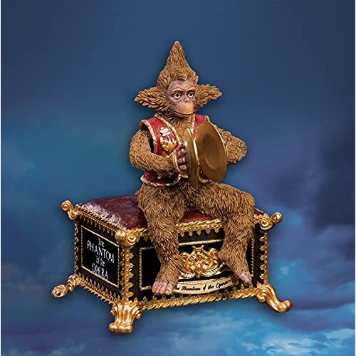 The San Francisco Music Box Company Phantom Of The Opera Musical Monkey Figurine