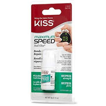 Kiss Products Maximum Speed Nail Glue Bk135 (6 Pack)