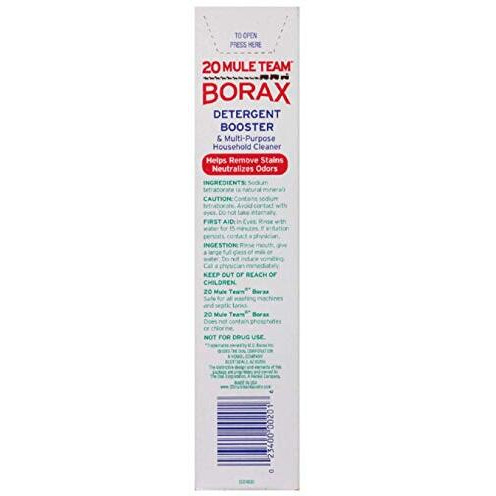 Borax 20 Mule Team Detergent Booster, 65 Ounces