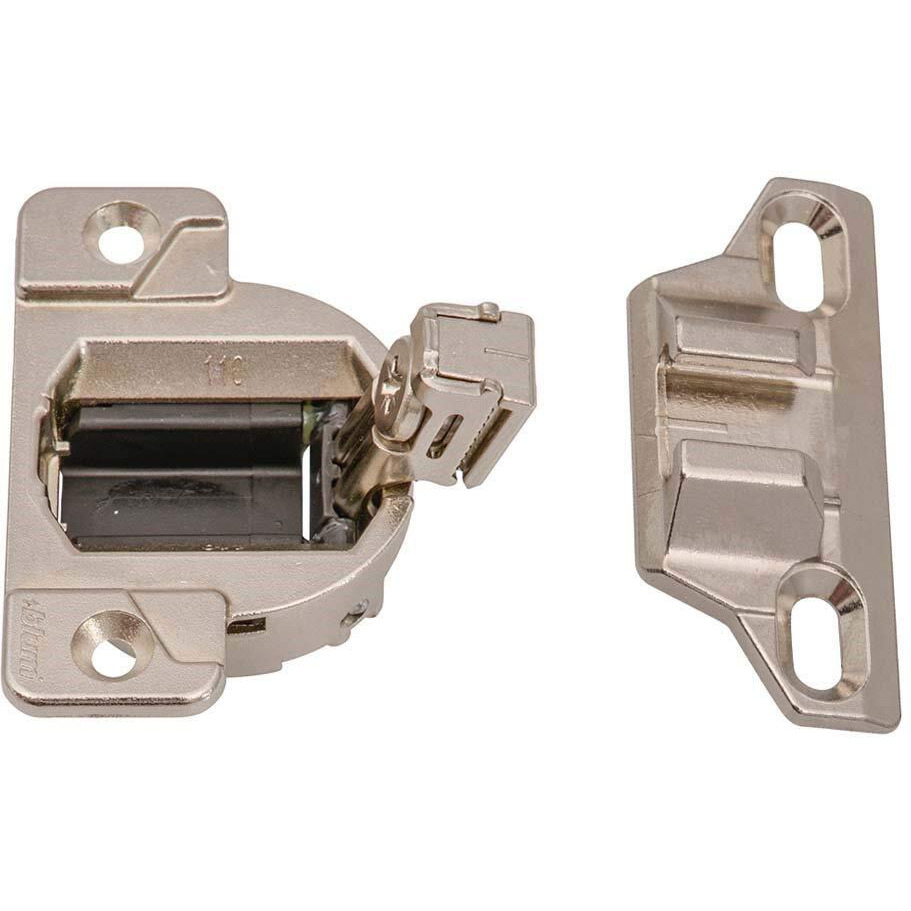Blum 33.3600 110 Degree Compact 33 Hinge Cup With 1 3/8 Overlay Mounting Plate (Part 133.0240) Pack Of 2 Sets