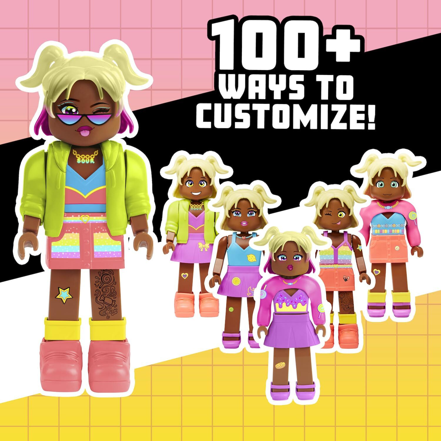 My Avastars Fashion Doll - Dj-Candy With 2 Outfits And 100+ Ways To Customize