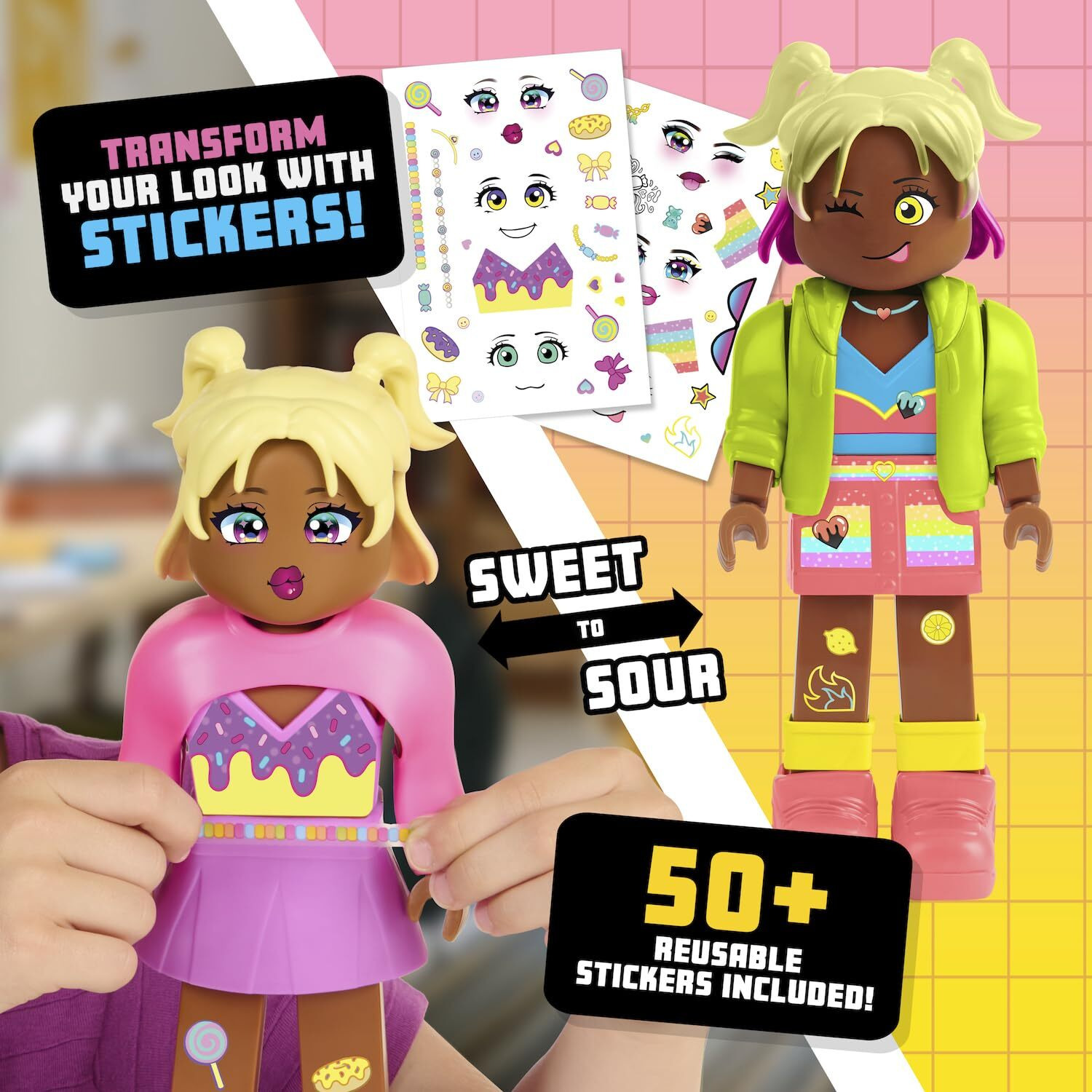 My Avastars Fashion Doll - Dj-Candy With 2 Outfits And 100+ Ways To Customize