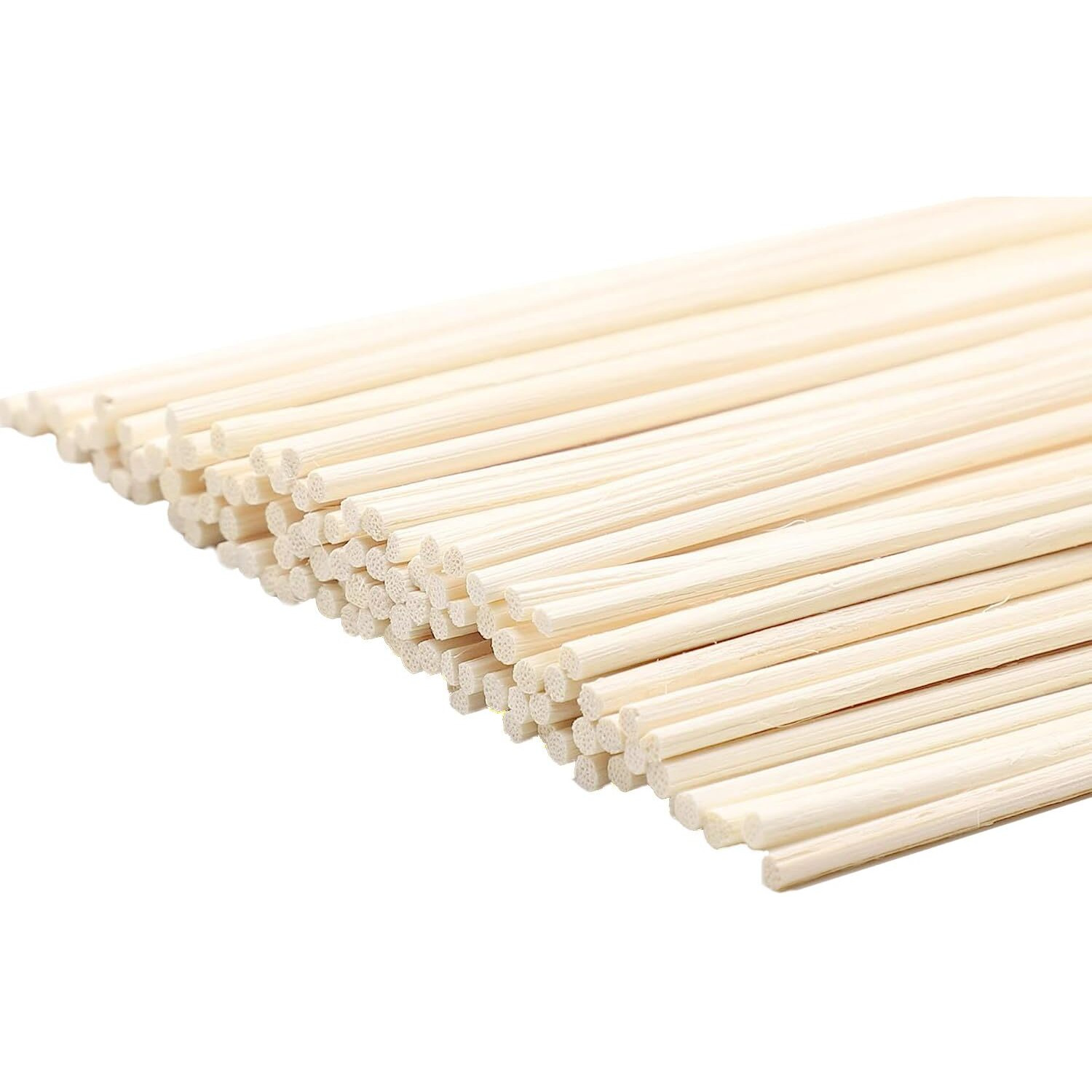 Urban Naturals Reed Diffuser Sticks 10 Inch Natural Rattan, 100 Count, Bulk Refill For Oil Diffuser Bottles, Diy Projects
