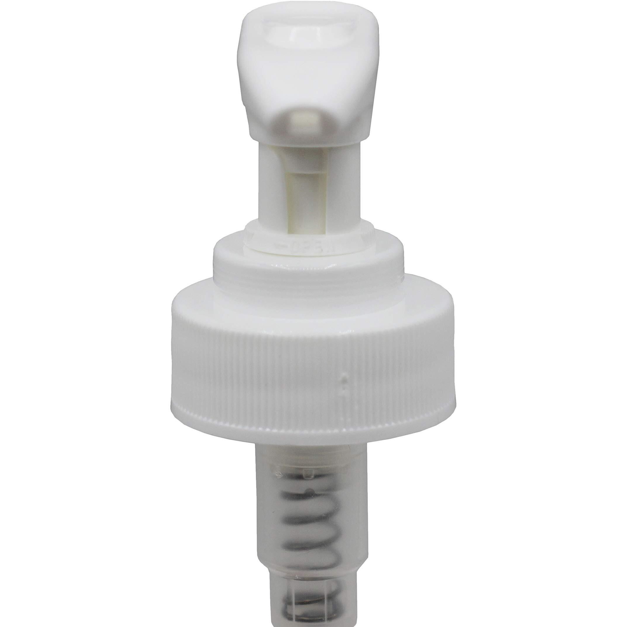 Creative Hobbies White Dispenser Pumps For Soap And Lotion, 28/400, 1Cc (Pack Of 5)