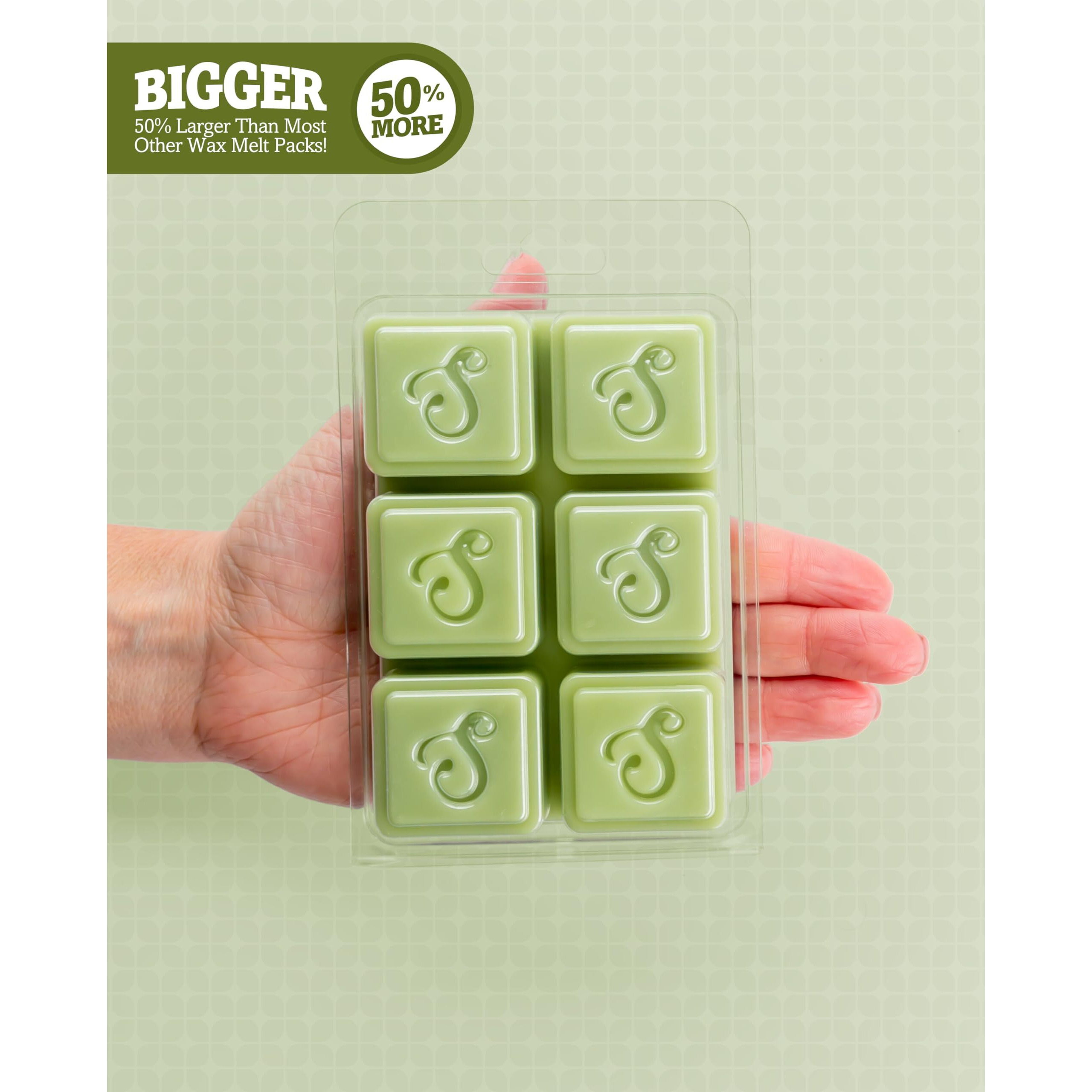 Shortie's Candle Company Tahoe Pine Wax Melts Bulk Pack - Formula 117-4 Highly Scented 3 Oz. Bars (12 Oz. Total) - Made With Essential & Natural Oils - Fresh & Clean Air Freshener Cubes Collection