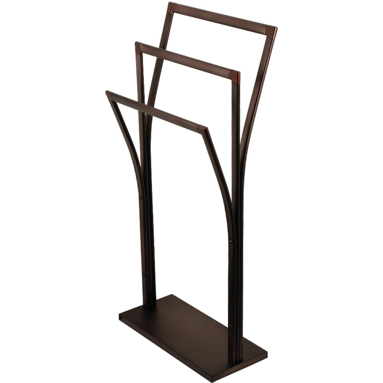 Kingston Brass Scc3305 Edenscape Freestanding Towel Rack, Oil Rubbed Bronze 34.44 X 16.13 X 9.88