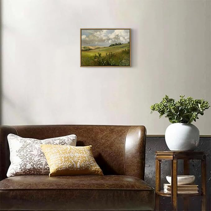 Artzio Framed Landscape Oil Canvas For Painting