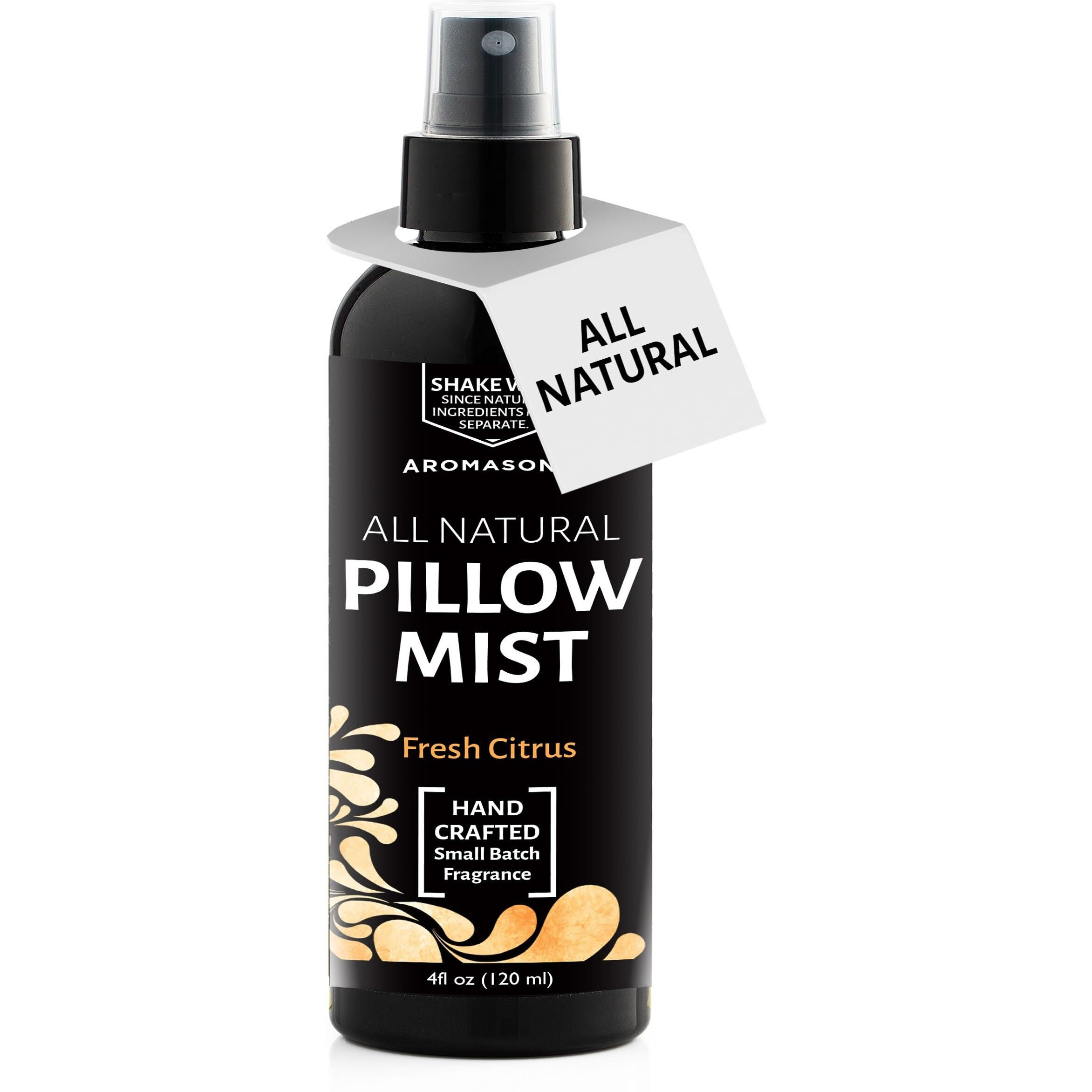Aromasong Pillow Spray For Sleeping - All Natural Calming Linen & Bedtime Sleep Mist For Deep Sleep - Pillow Spray Aromatherapy With Botanical Essential Oils For Relaxing Stress