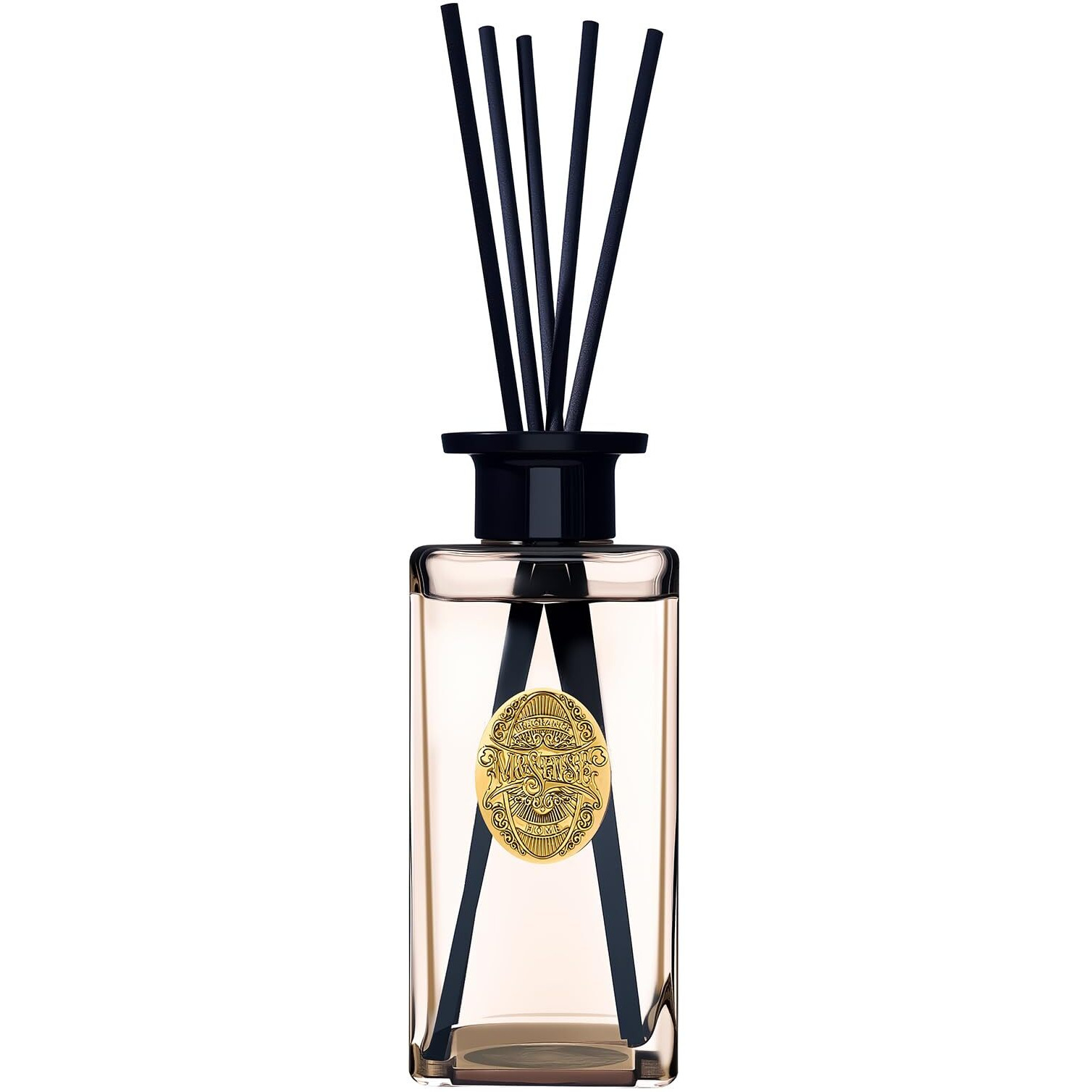 M&Sense 10.14 Oz Large Reed Diffuser Set | Fresh Grapefruit Scent Home Oil Diffuser With Sticks |Hotel Collection Non-Toxic Essential Oil |For Bedroom Bathroom Living Room