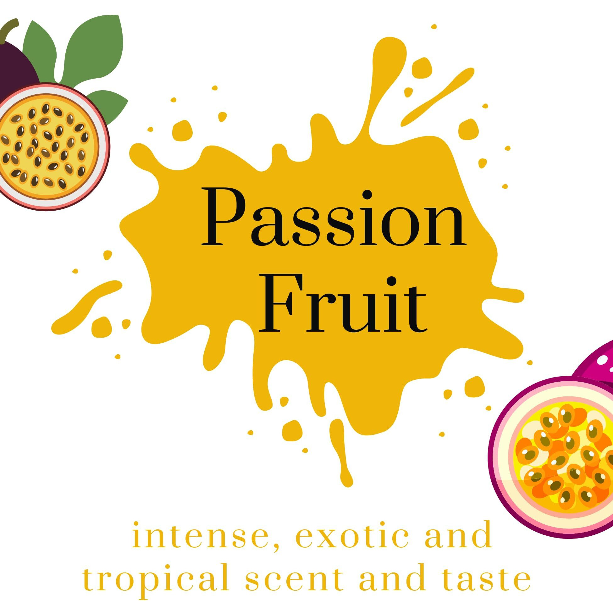 Air Jungles Passion Fruit Scent Reed Diffuser Set With Sticks 3.4 Fl Oz (Pack Of 3), Long-Lasting Essential Oil Air Freshener For Bathroom, Office, Gym, And Bedroom Fragrance Freshener