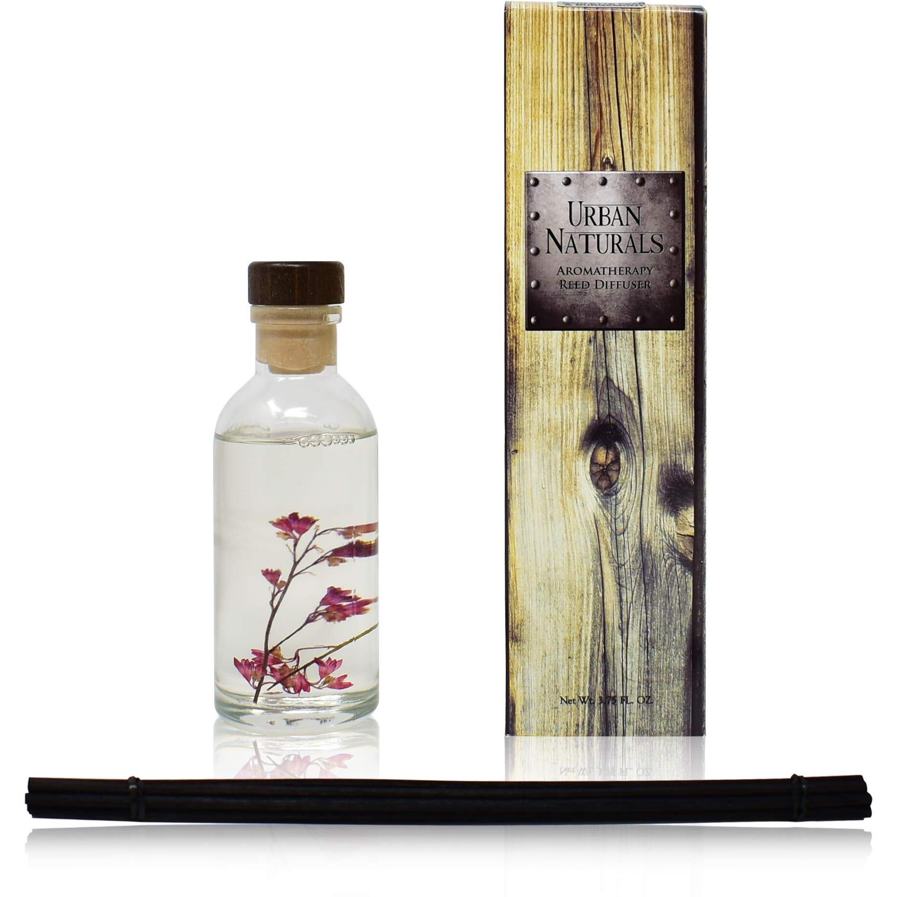 Urban Naturals Eucalyptus Sage Reed Diffuser Oil Gift Set | Eucalyptus, Sage, Mint, Lime & Cedarwood Essential Oils| Soothing & Relaxing Scent For Bathroom Or Bedroom