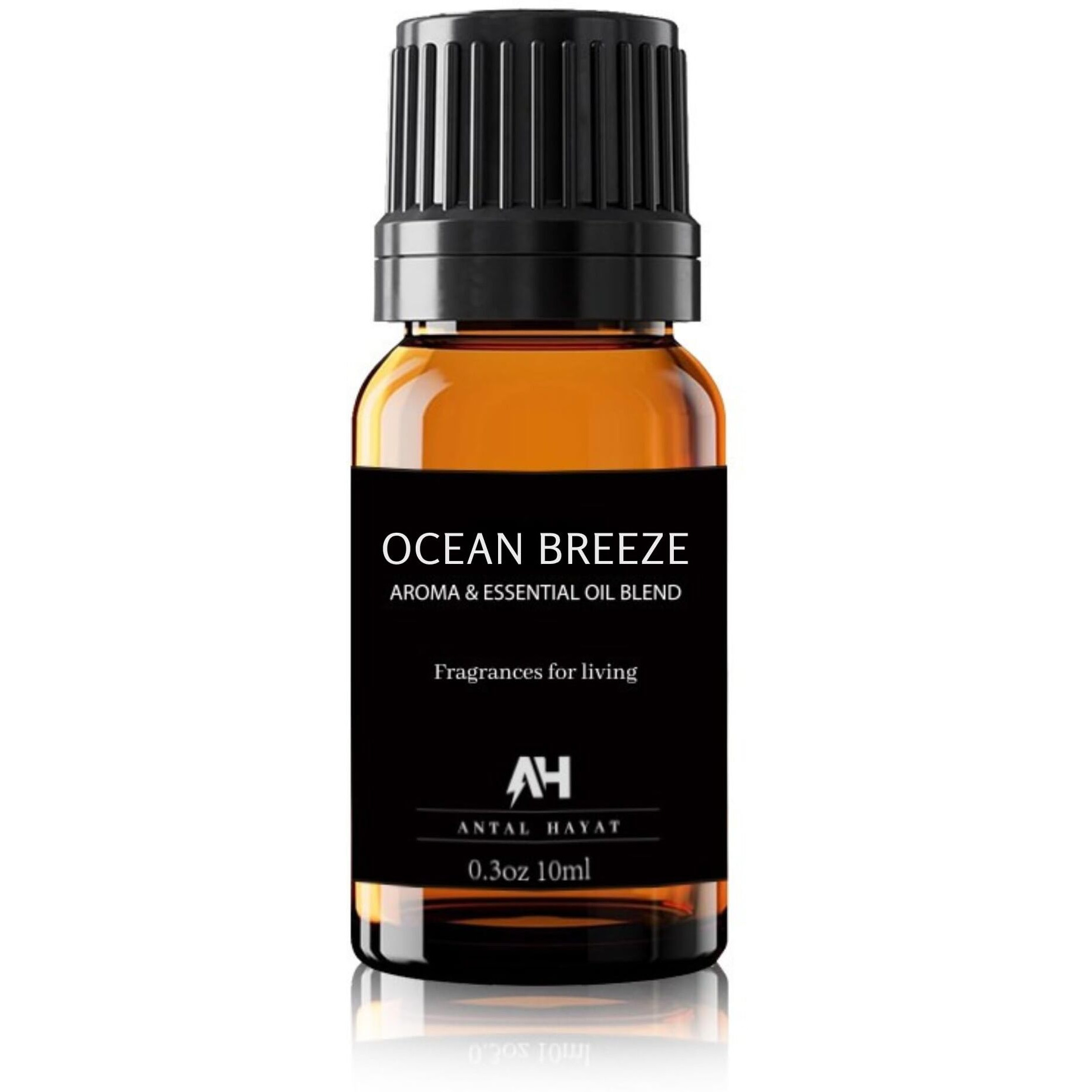 Ocean Breeze Hotel Diffuser Oil 10Ml - Inspired By Ritz Carlton - Jasmine, Bergamot & Marine - Hotel Scents For Home Diffuser - Luxury Essential Oil Refill For Room, Office & Aromatherapy