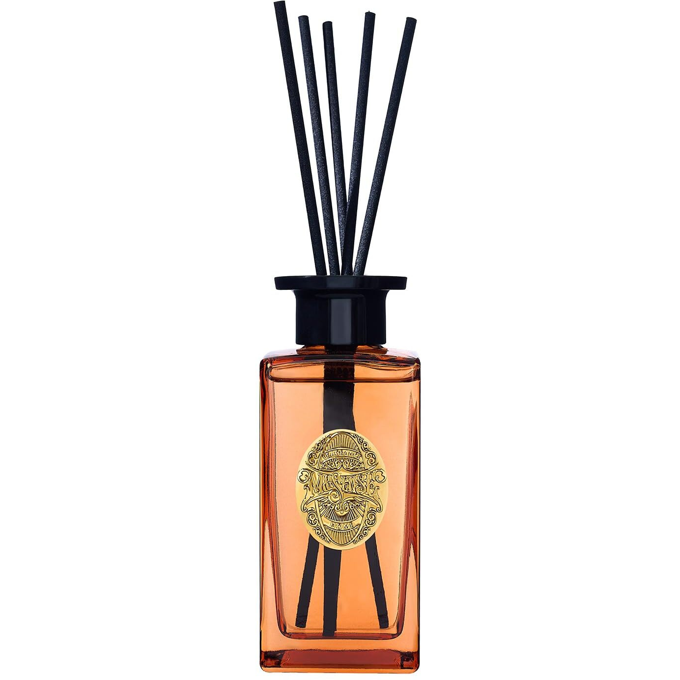 M&Sense 6.3 Oz Large Reed Diffuser Set | Orange Goji Scent Oil Diffuser With Sticks | Hotel Collection Non-Toxic Essential Oil |For Bedroom Bathroom Living Room