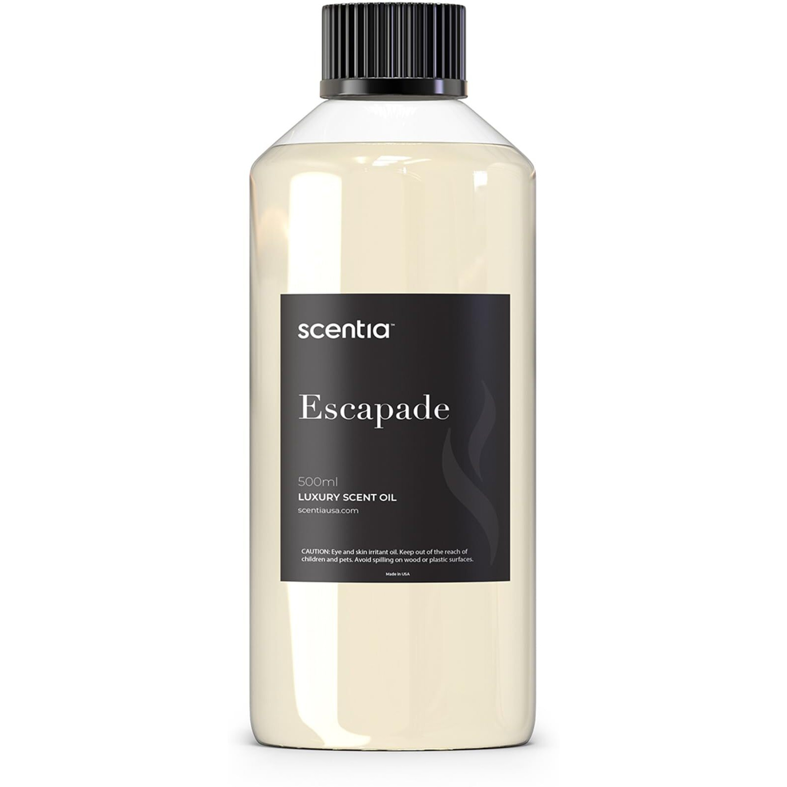 Scentia Hotel Diffuser Oil Inspired By The Ritz Carlton Hotel Scent - 500 Ml 16.9 Fl Oz - Fragrance Oil Blend Botanical Jasmine & Marine Notes For Aromatherapy Diffusers - Escapade, Mothers Day Gift