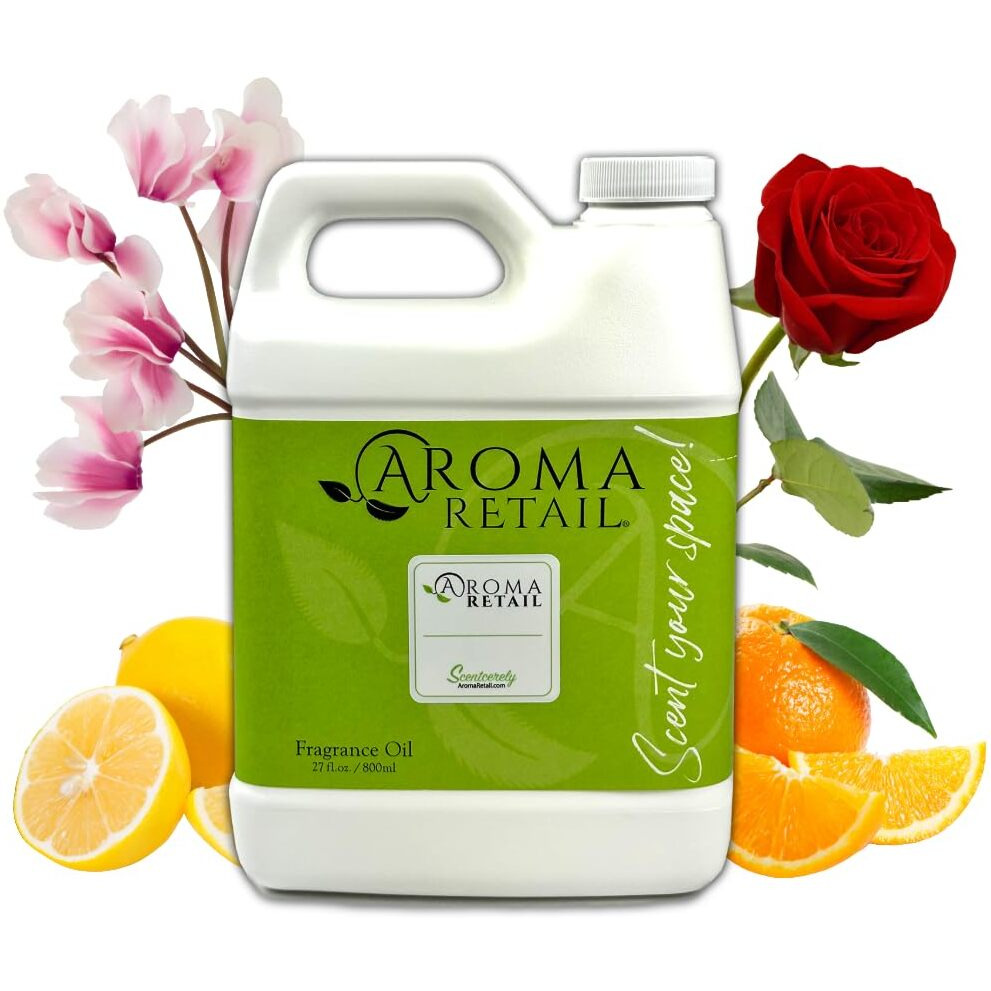 Empire 27 Oz Refill For Oil Diffuser With Orange, Jasmine, Amber, & More Notes