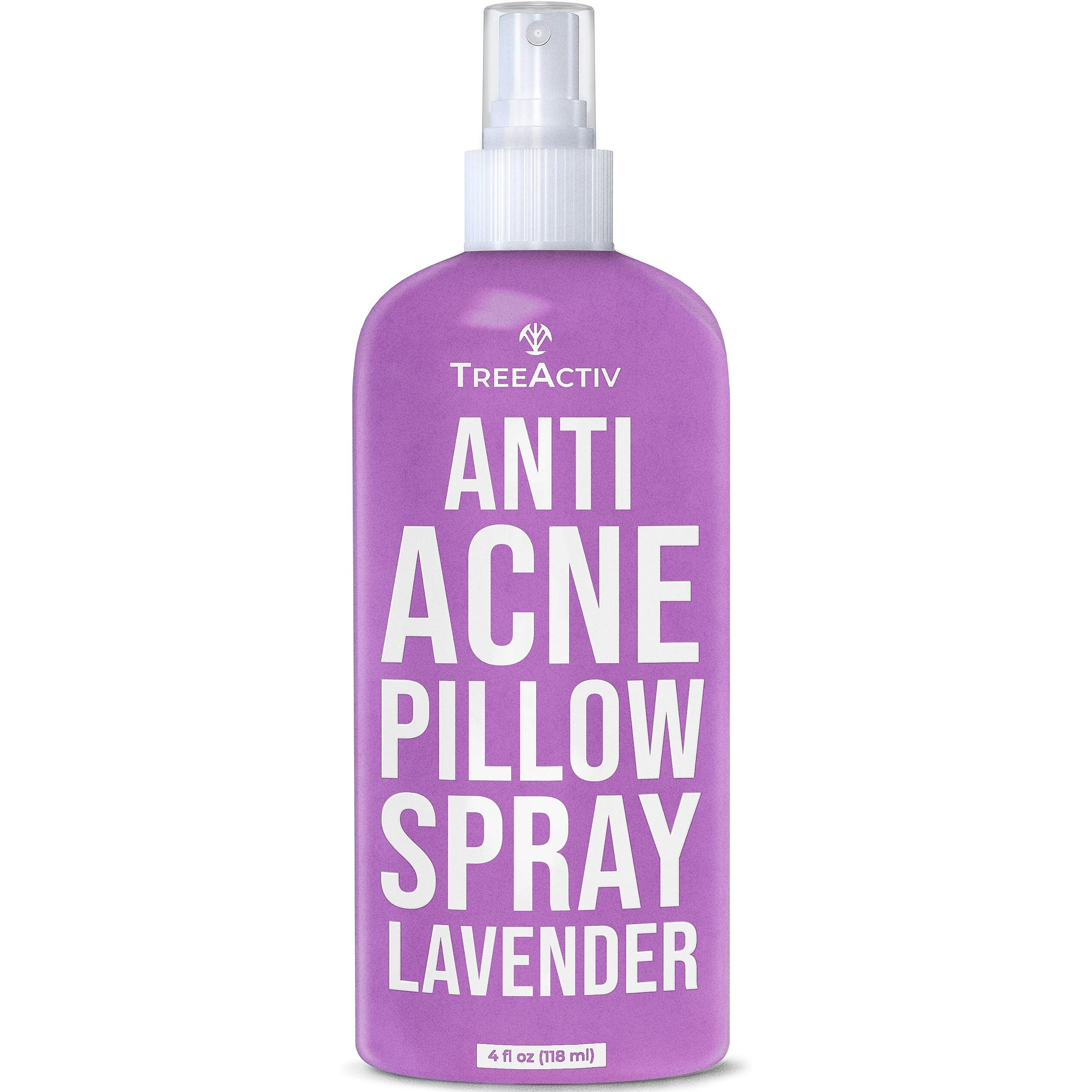 Anti-Acne Pillow Spray, 4 Fl Oz, Lavender Sleep Spray, Pure Lavender Essential Oil Air Freshener, Pillow Linen Spray For Bedding, Aromatherapy, 1000 Sprays