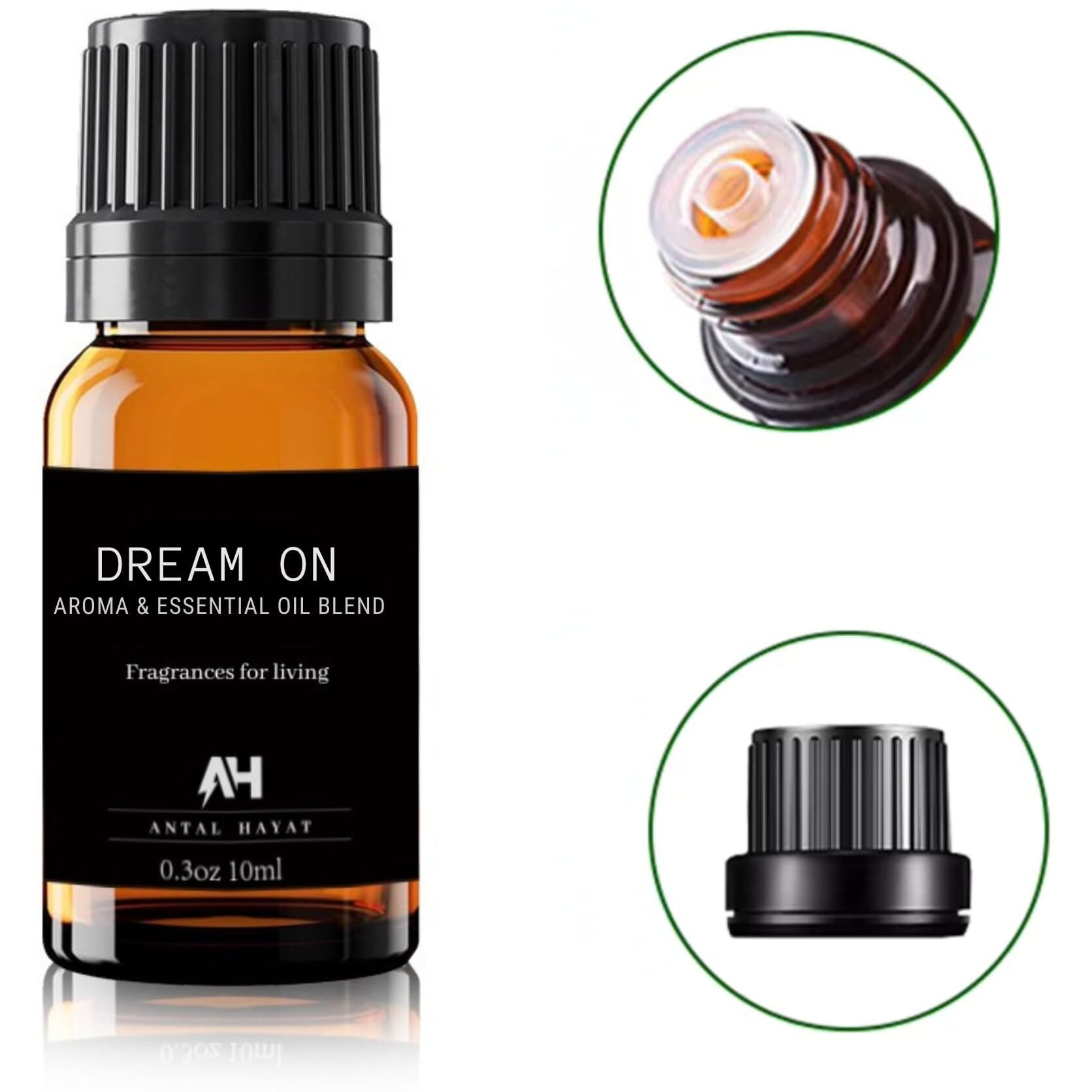Dream On Diffuser Oil 10Ml - White Tea Luxury Hotel Scent Inspired By Westin - Essential Oils For Diffuser - White Tea, Aloe Vera, Cedarwood - Home Aromatherapy Oil Refill