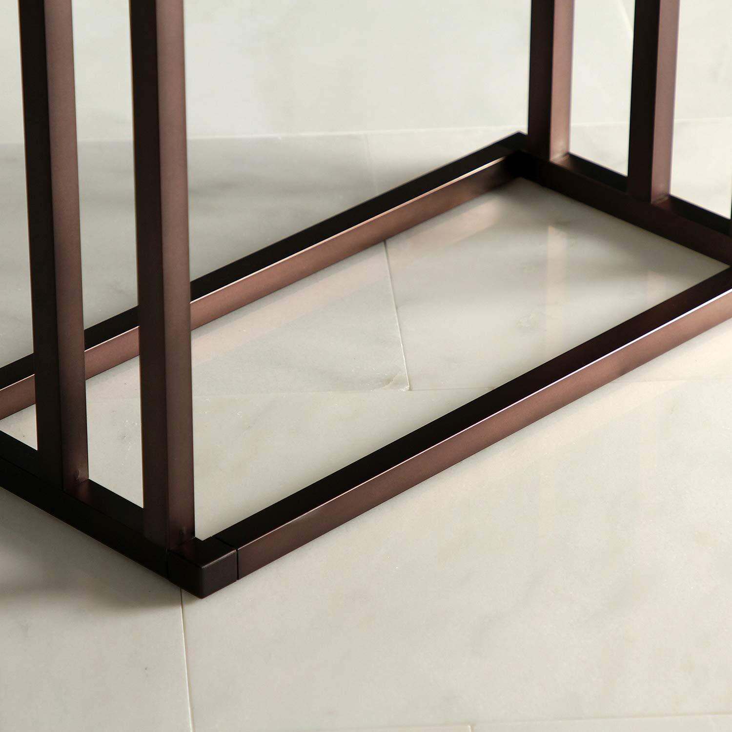Kingston Brass Scc8335 Edenscape Freestanding Towel-Rack, Oil Rubbed Bronze
