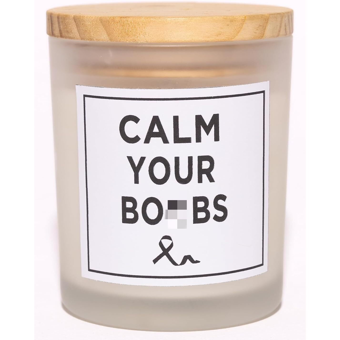 Funny Boob Candle, After Breast Surgery Gifts For Women, Calm Your Boobs, Birthday Gifts For Women, Mom, Wife, Sister, Girlfriend, Vanilla Scented Candle, Natural Soy Wax & Natural Essential Oils