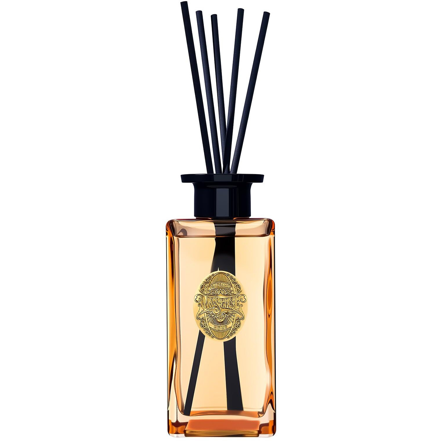 M&Sense 10.14 Oz Large Reed Diffuser Set | Cinnamon Vanilla Scent Oil Diffuser With Sticks |Hotel Collection Non-Toxic Essential Oil |For Bedroom Bathroom Living Room