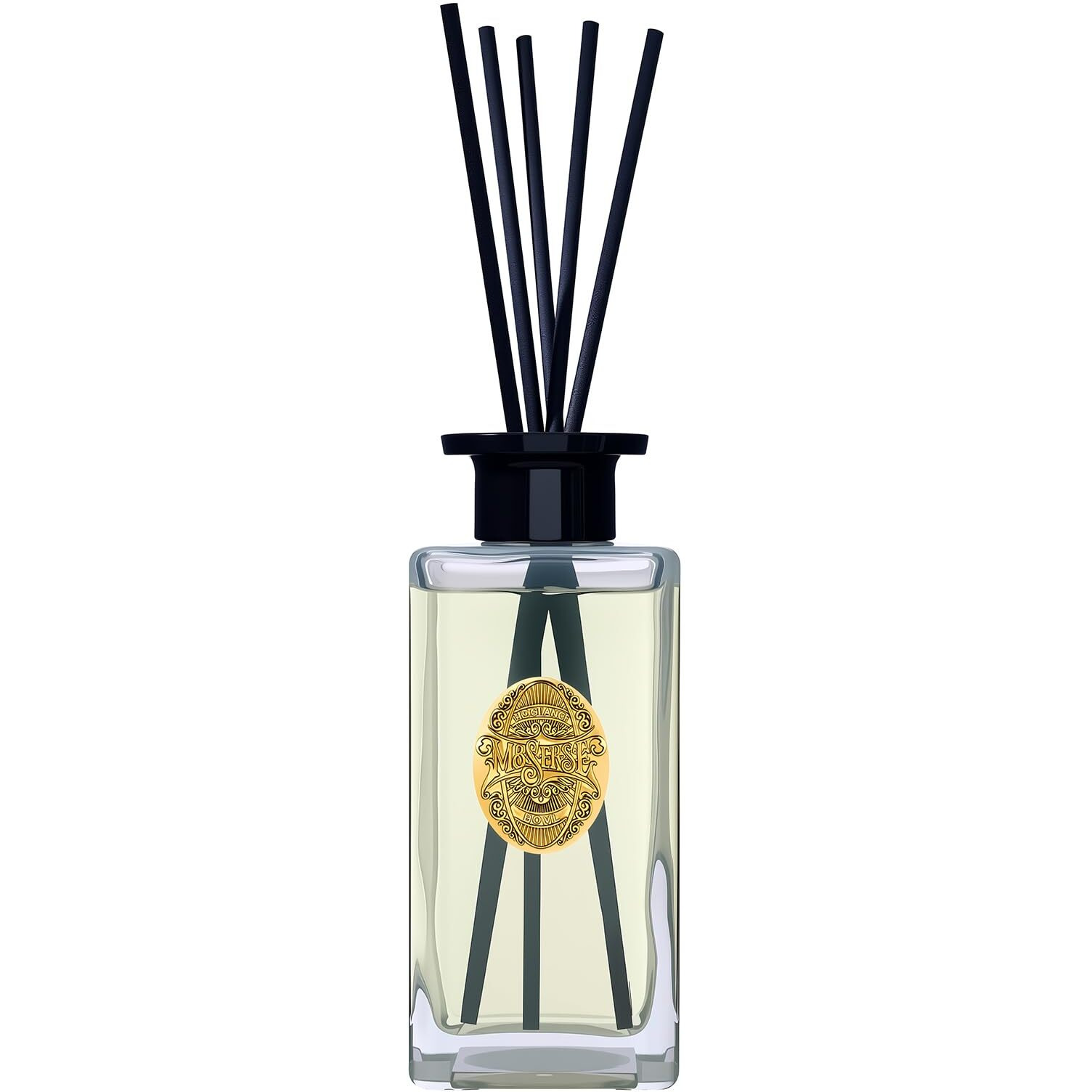 M&Sense 10.14 Oz Large Reed Diffuser Set | Creamy Vanilla Scent Oil Diffuser With Sticks | Hotel Collection Non-Toxic Essential Oil |For Bedroom Bathroom Living Room