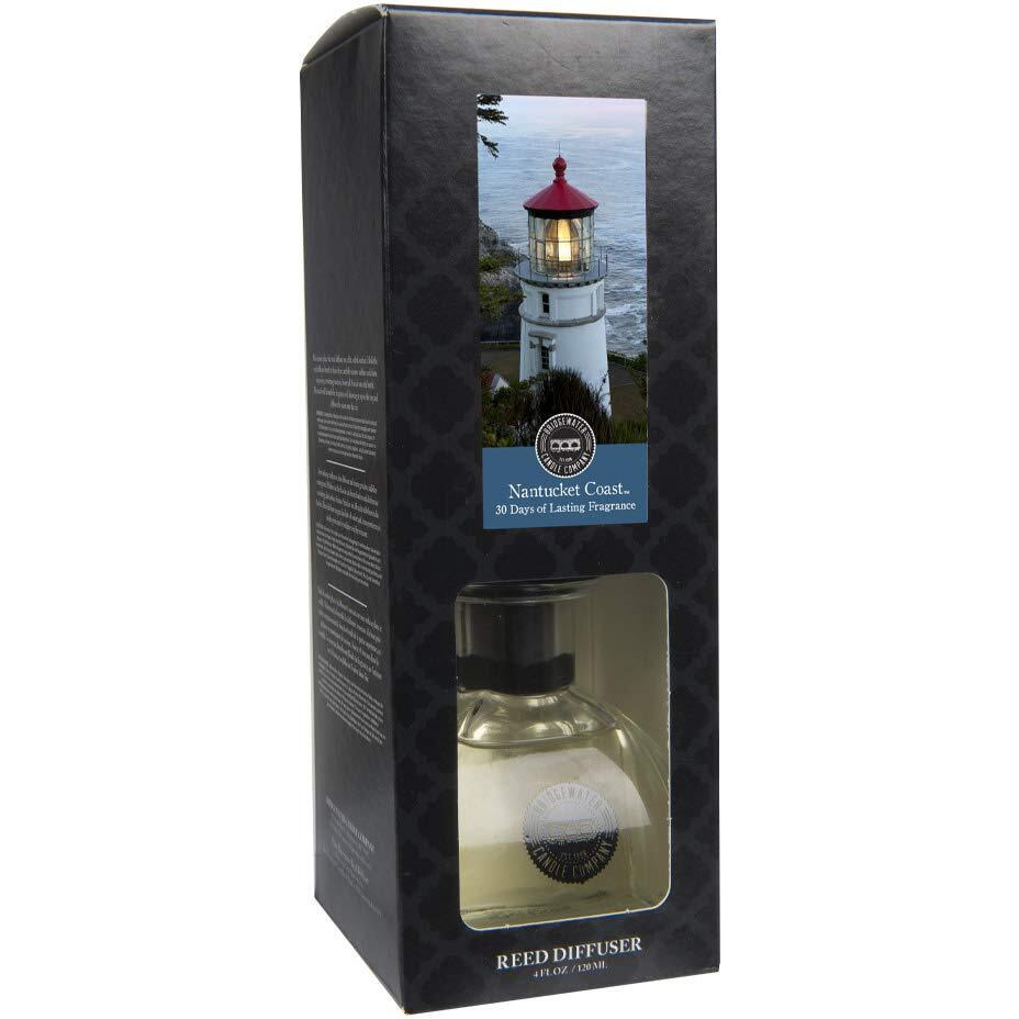 Bridgewater Candle Reed Diffuser Fragranced Oil Room Air Freshener-Nantucket Coast