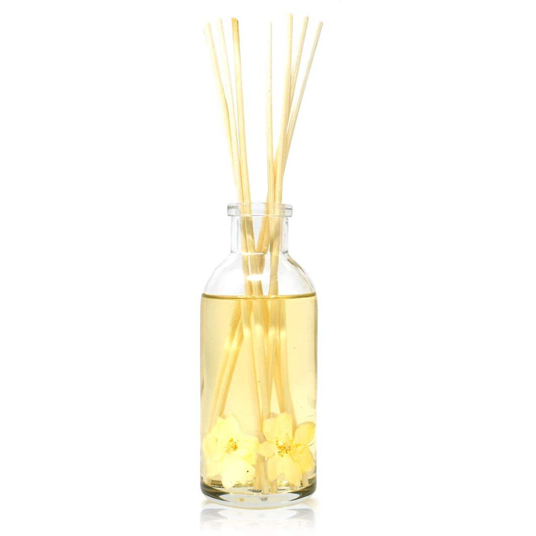 Urban Naturals Vanilla Orchid And Almond Scented Reed Diffuser Oil Set | Rich, Nutty Fragrance With Almond, White Orchid, Coconut Milk, Vanilla And Amber | Great Holiday Home Air Freshener