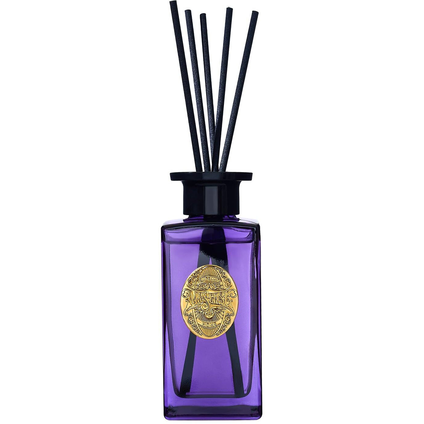 M&Sense 6.3 Oz Large Reed Diffuser Set | Lavender Glow Scent Oil Diffuser With Sticks | Hotel Collection Non-Toxic Essential Oil |For Bedroom Bathroom Living Room