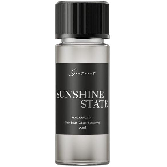 Scentiment - Sunshine State Hotel Diffuser Oils | Aromatherapy Home Fragrance | Luxurious Scent With Notes Of Bergamot, Ylang-Ylang, Musk, Sandalwood, 20Ml