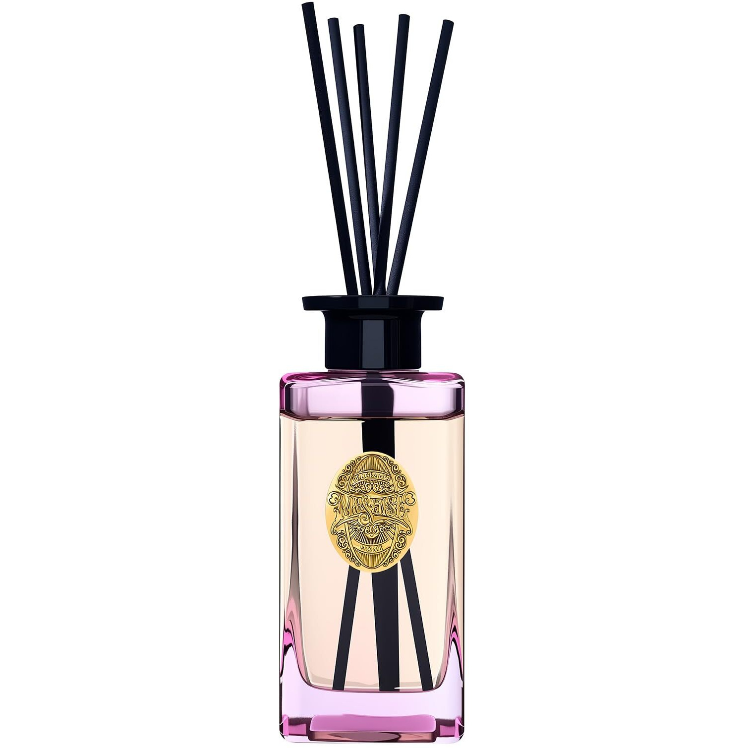M&Sense 10.14 Oz Large Reed Diffuser Set | Gardenia Scent Oil Diffuser With Sticks |Hotel Collection Non-Toxic Essential Oil |For Bedroom Bathroom Living Room