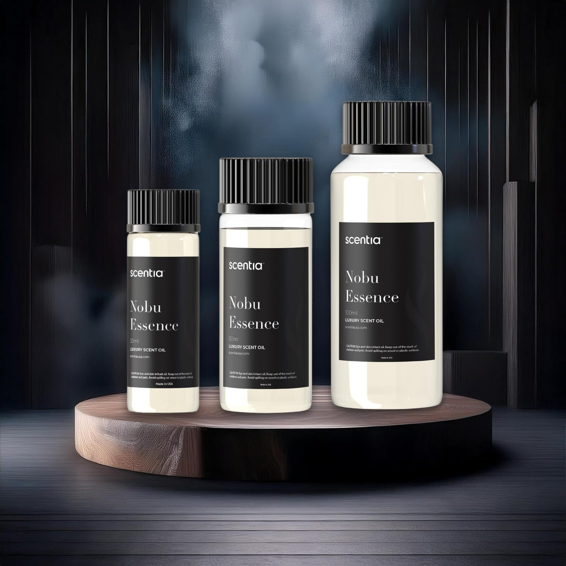 Scentia Hotel Diffuser Oil Inspired By The Nobu Hotel Scent - 50 Ml 1.69 Fl Oz - Fragrance Oil Blend Jasmine, Lilly, Sandalwood & Fresh Citrus For Ultrasonic & Cold Diffusers - Nobu Essence