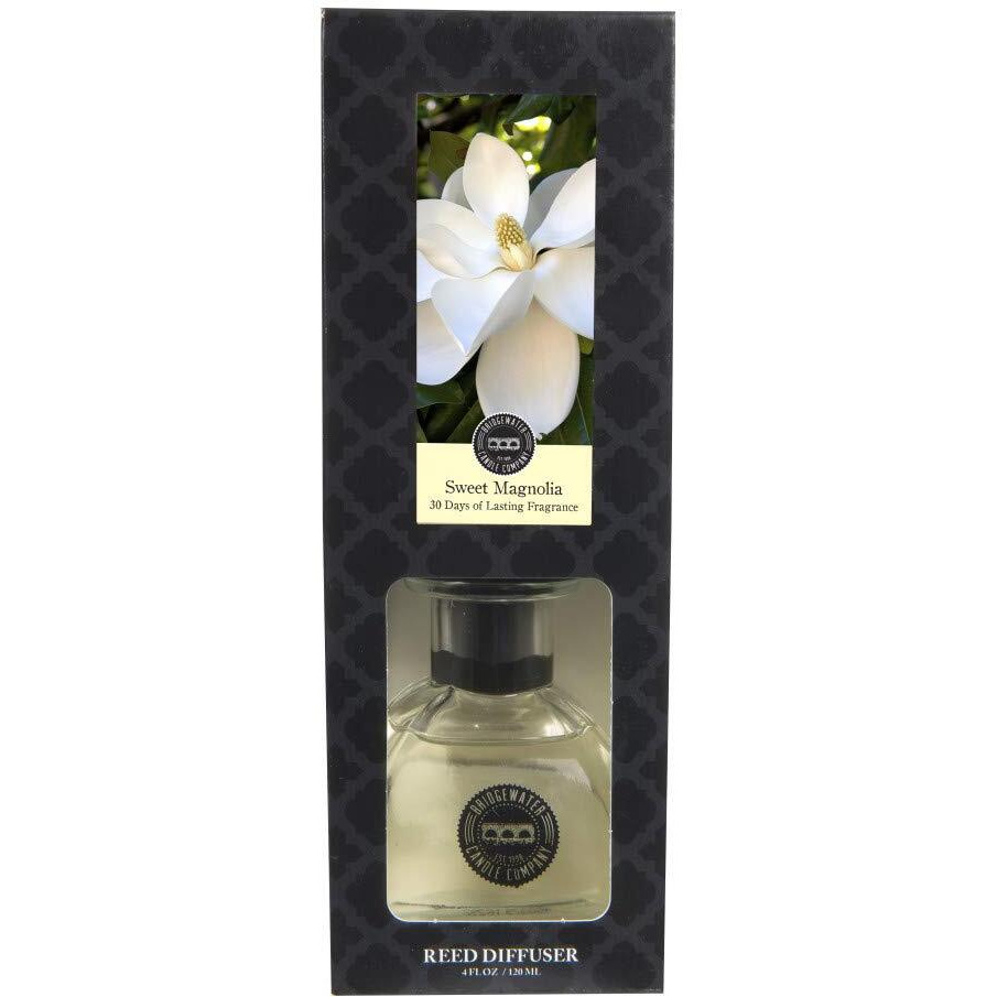 Bridgewater Candle Reed Diffuser Fragranced Oil Room Air Freshener-Sweet Magnolia