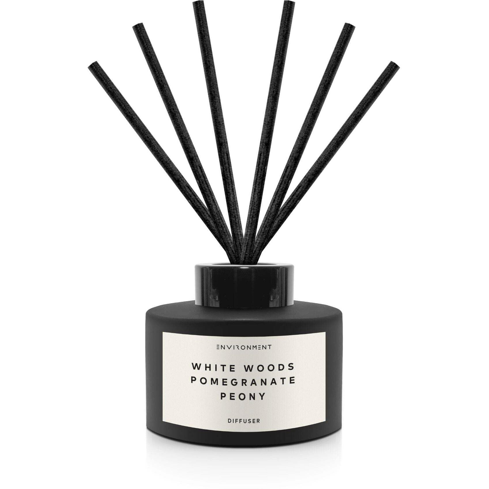 Environment Inspired By 5-Star Hotels Arh Reed Diffuser, 200Ml Luxury Scented Aromatherapy (White Woods | Pomegranate | Peony) Reed Diffusers For Home, Diffusing Oil Fragrance, Home Fragrance Products