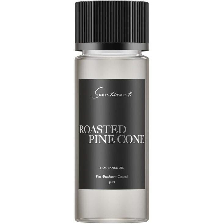 Scentiment Diffuser Oil - Roasted Pine Cone Fall Collection | Aromatherapy Home Fragrance | Luxurious Scent With Notes Of Pine, Raspberry, Caramel (50Ml)